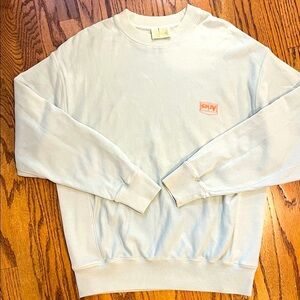 Aries Men's Classic Sweatshirt 100% Cotton in light green Streetwear Everyday L